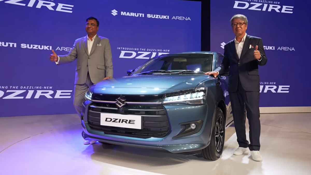 New Maruti Dzire Launched: 6.79 लाख रुपये कीमत, 34km की माइलेज, लॉन्च हुई नई डिजायर