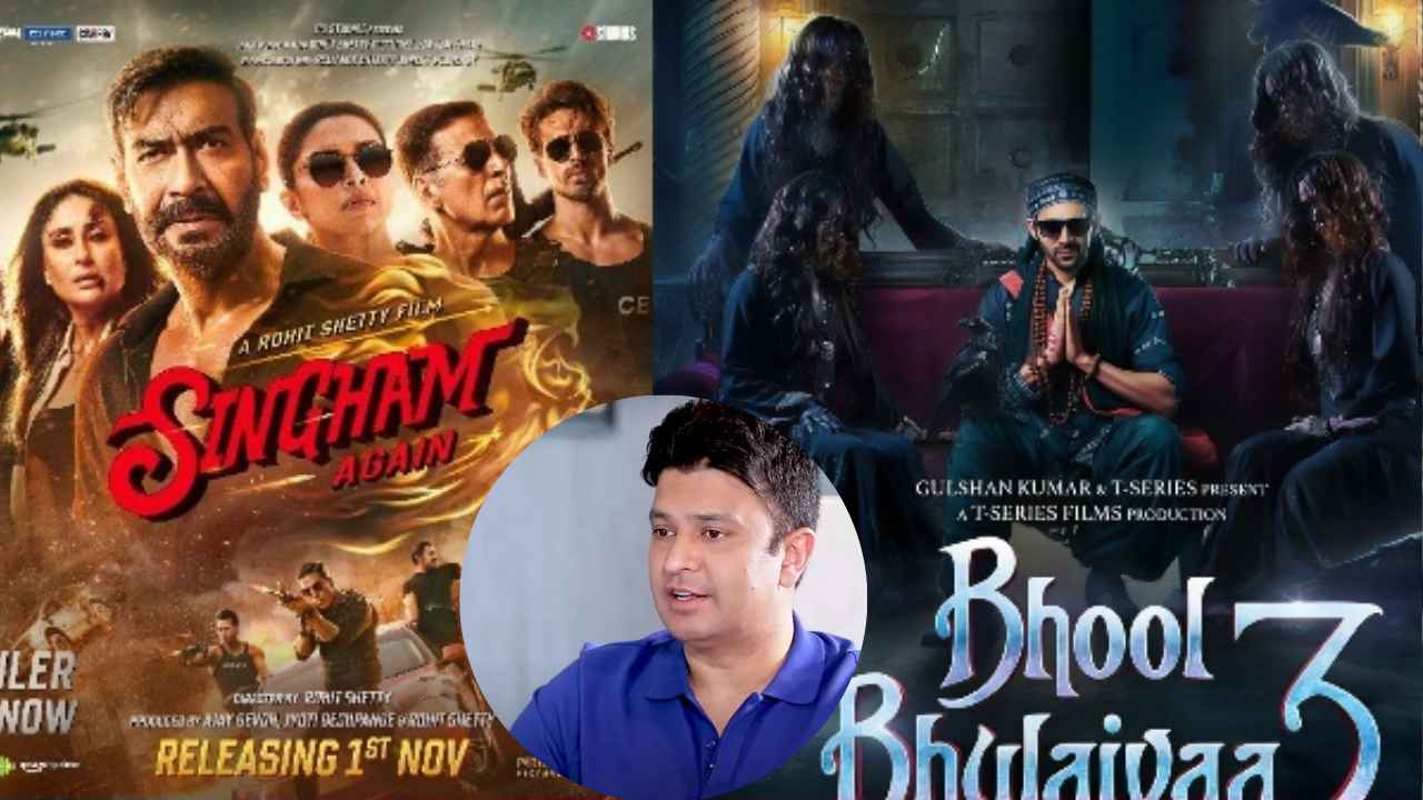 'Bhool Bhulaiyaa 3 के साथ हुई नाइंसाफी', Singham Again की टीम से लड़ गए Bhushan Kumar