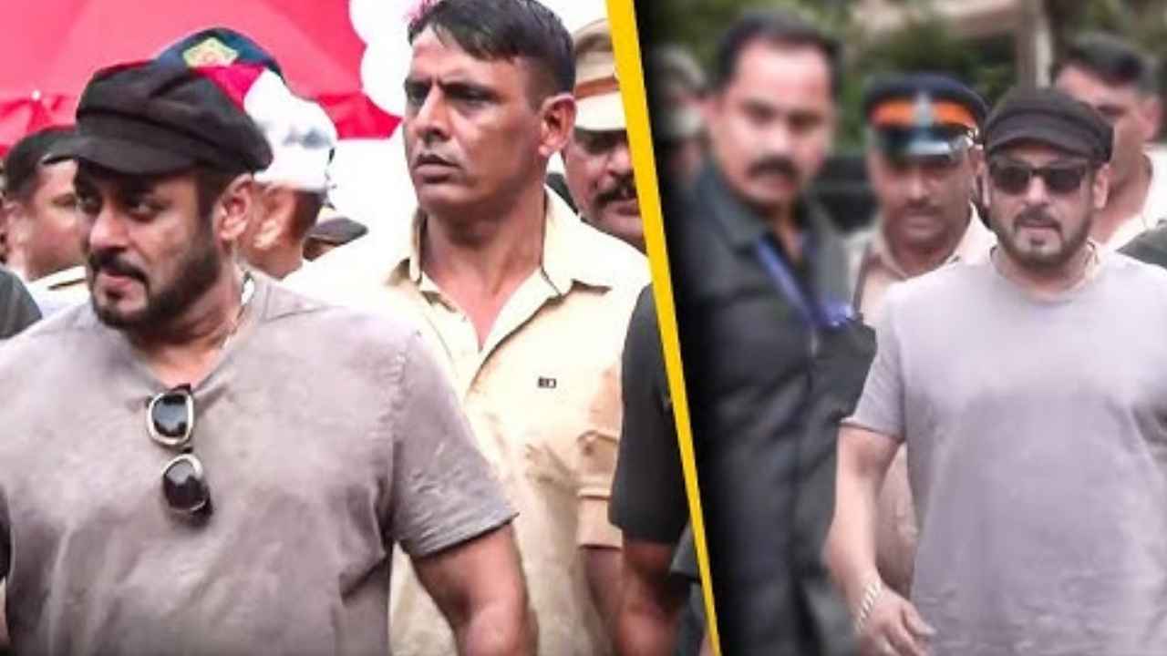 Maharashtra Elections 2024: चप्पे-चप्पे पर पुलिस, टाइट सिक्योरिटी, भारी भीड़ के बीच Salman Khan ने डाला वोट