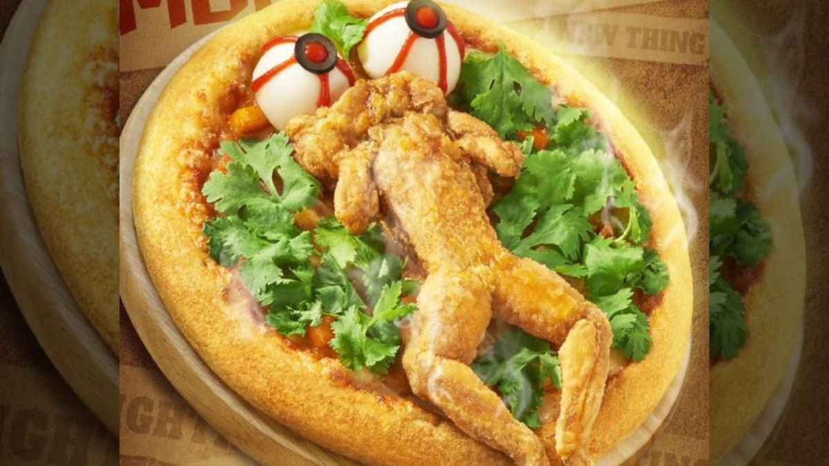 तले हुए मेंढक वाला Pizza! इस देश में लॉन्च की गई अनोखी टॉपिंग में क्या-क्या?