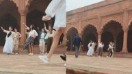 Reel Made in Taj Mahal Viral Video