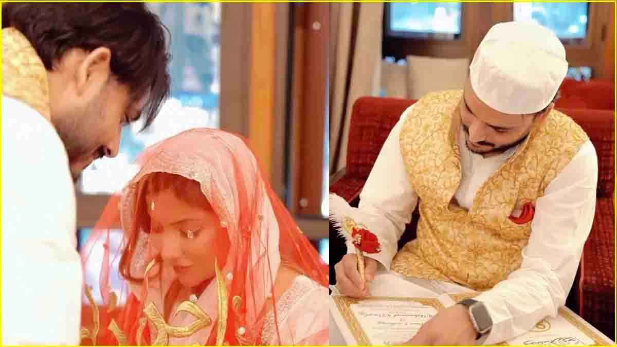 Sana Sultan के शौहर का चेहरा रिवील, Bigg Boss विनर के निकाह का अनसीन वीडियो