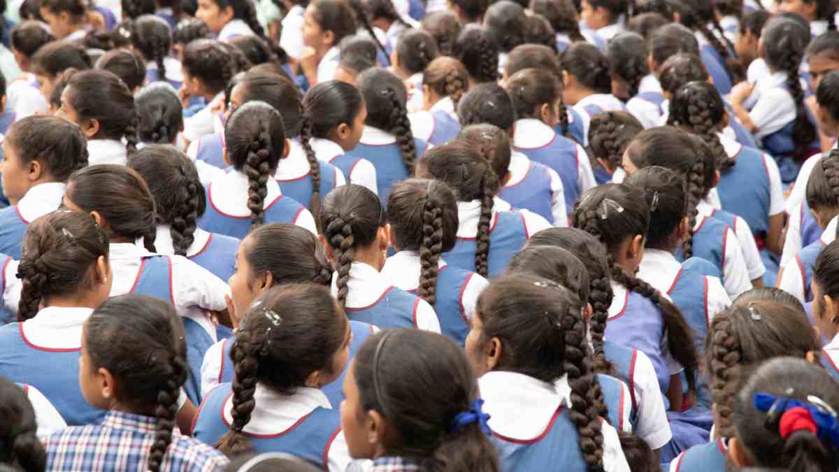 School Students in India