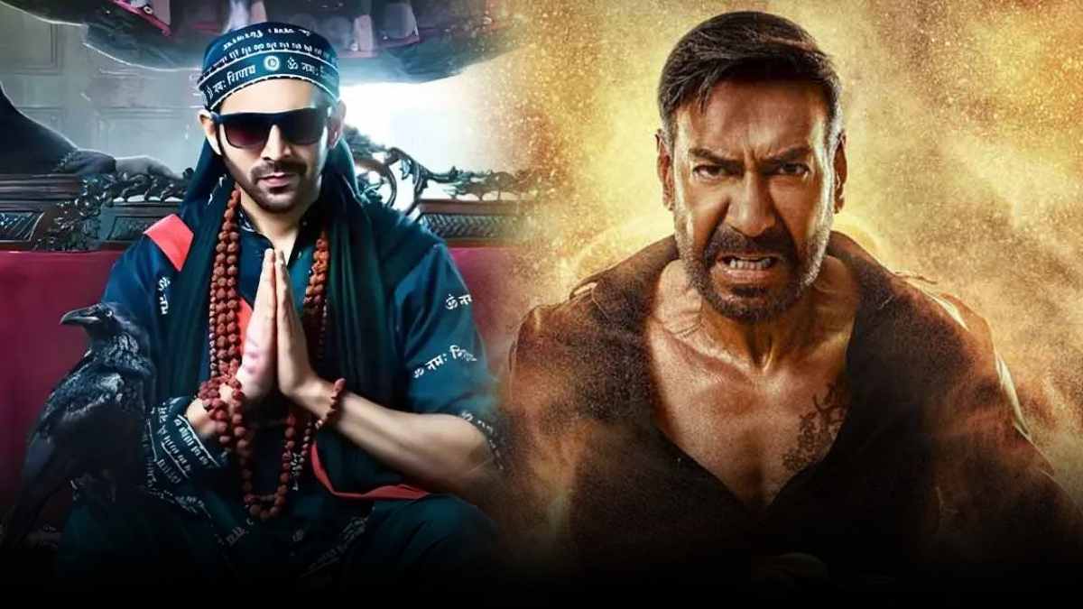 Singham Again Vs Bhool Bhulaiyaa 3 Box Office Collection