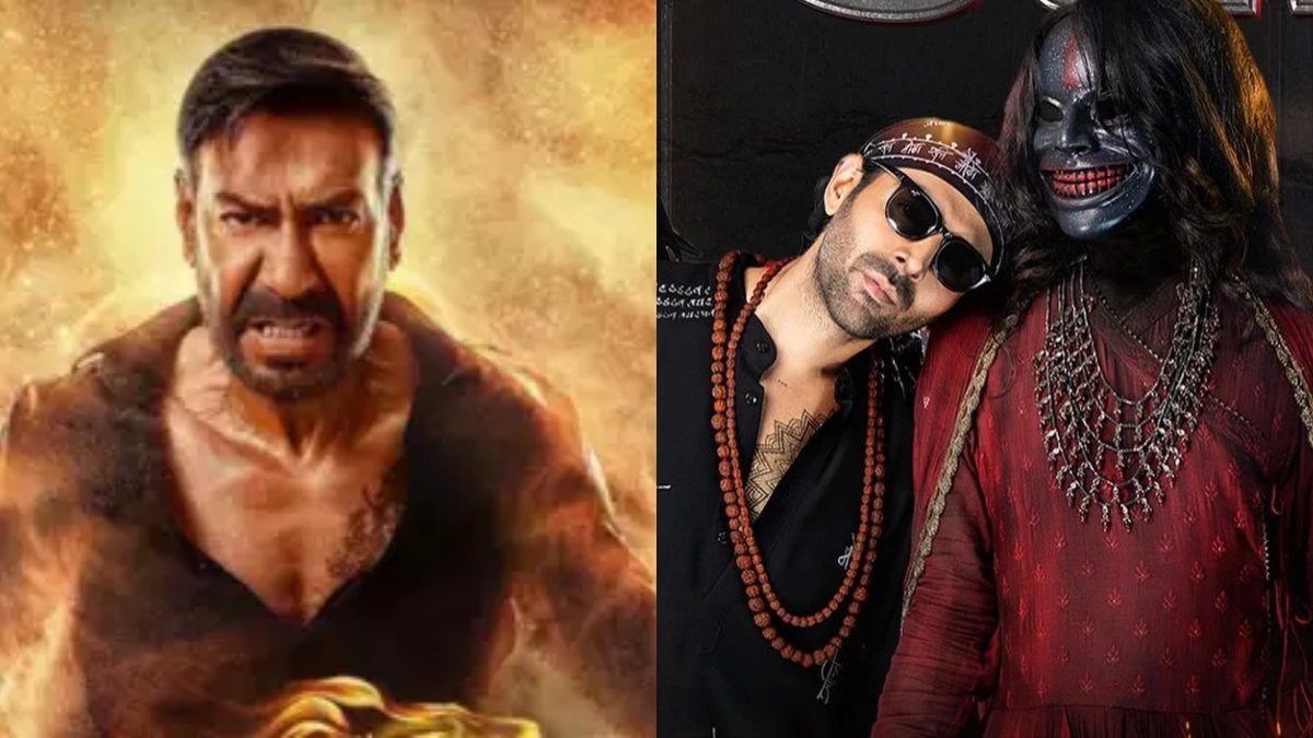 Singham Again Vs Bhool Bhulaiyaa 3 Box Office Collection