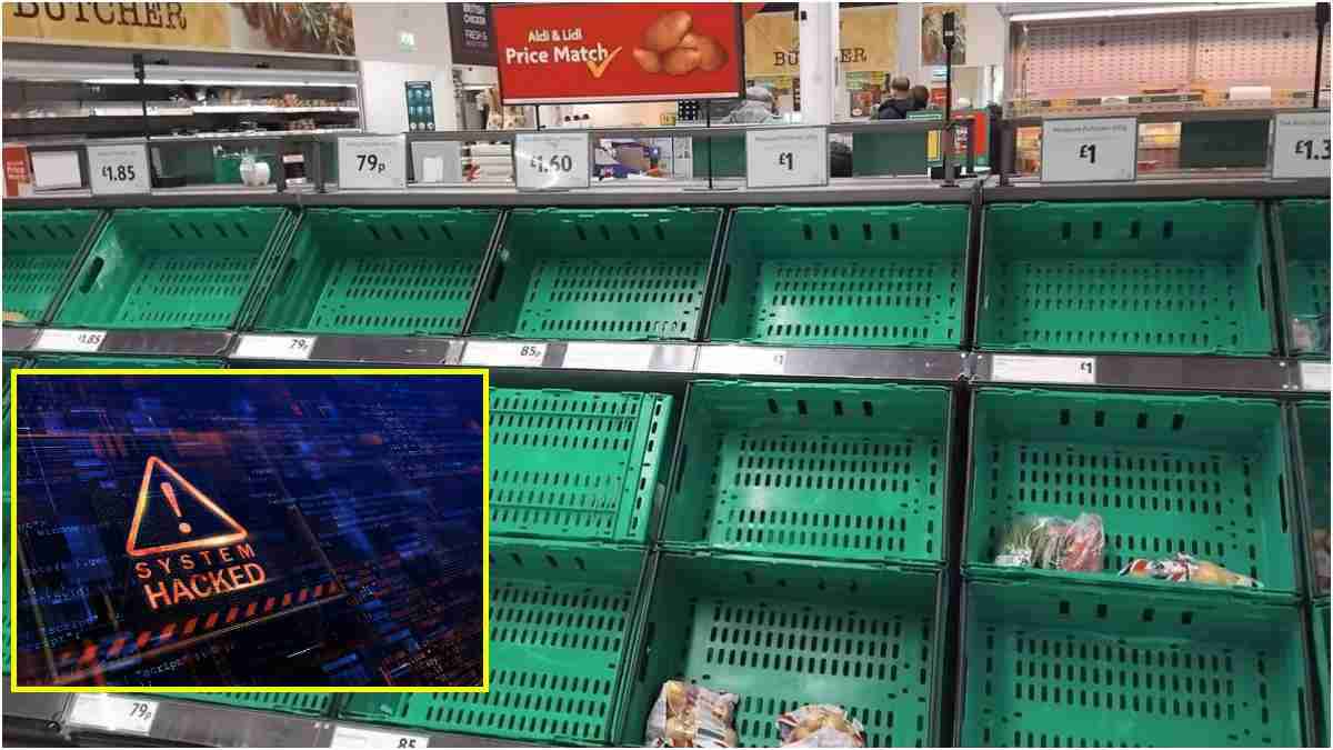 UK: साइबर अटैक से सुपरमार्केट में गायब हुए आलू-प्याज-टमाटर, क्या है ब्लू योंडर?