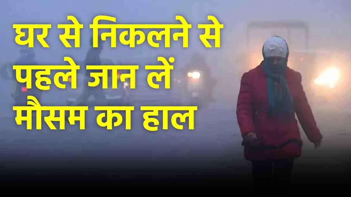 Delhi NCR में घने कोहरे, ठंड का अलर्ट! जानें दिल्ली-नोएडा और गाजियाबाद में कैसा रहेगा मौसम?