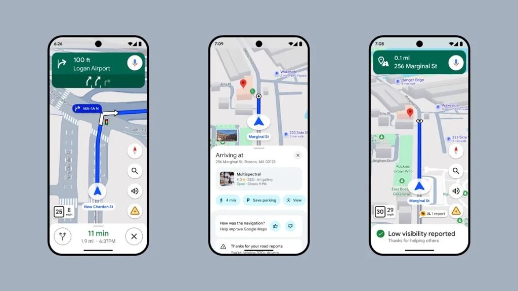 Google Maps New AI Features