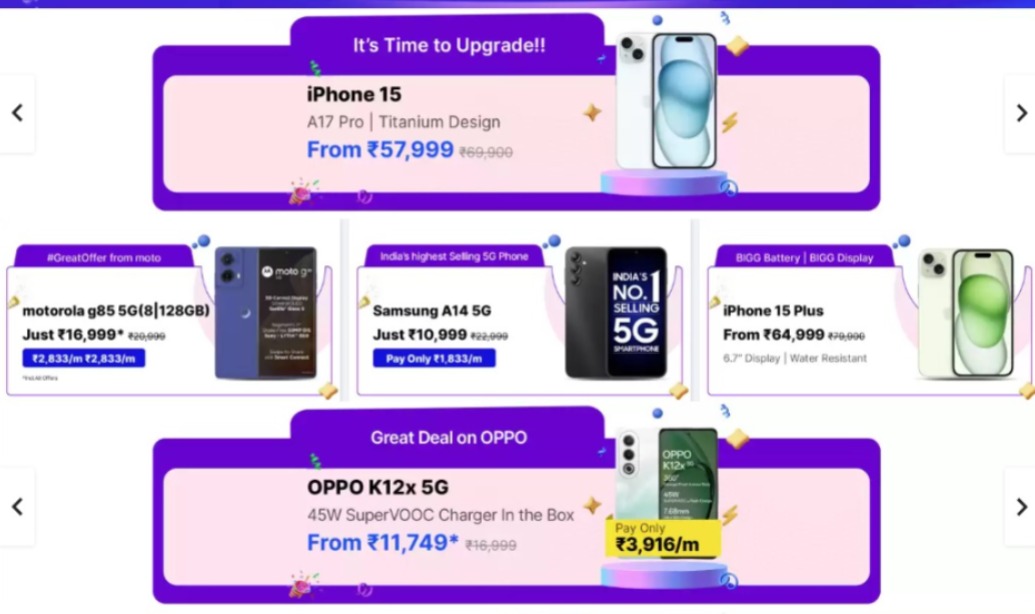 Flipkart Mobiles Bonanza Sale