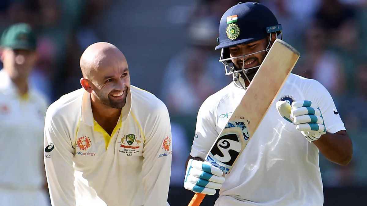 AUS vs IND: बीच मैदान IPL ऑक्शन को लेकर नाथन लियोन ने पंत से पूछा सवाल, देखें मजेदार VIDEO