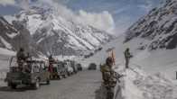 India China news Border Indian troops patrolling Ladakh Demchok sector disengagement China Depsang