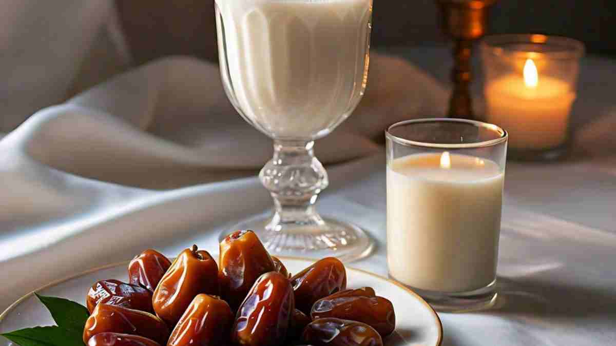 dates with milk benefits