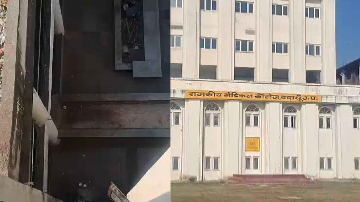 बदायूं मेडिकल कॉलेज में दवा को तरसते मरीज का सब्र टूटा, चौथी मंजिल से नीचे कूदा