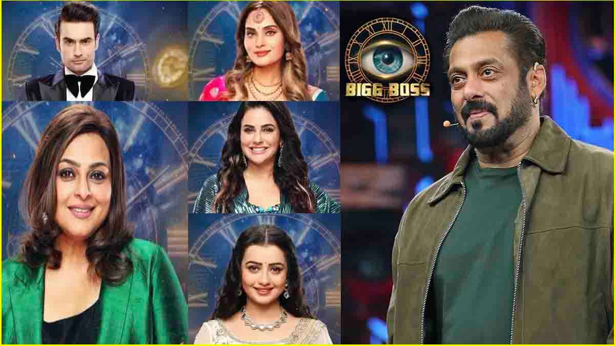 Bigg Boss 18 Salman Khan with contestants