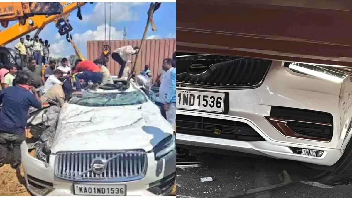 Bengaluru Volvo Car Accident