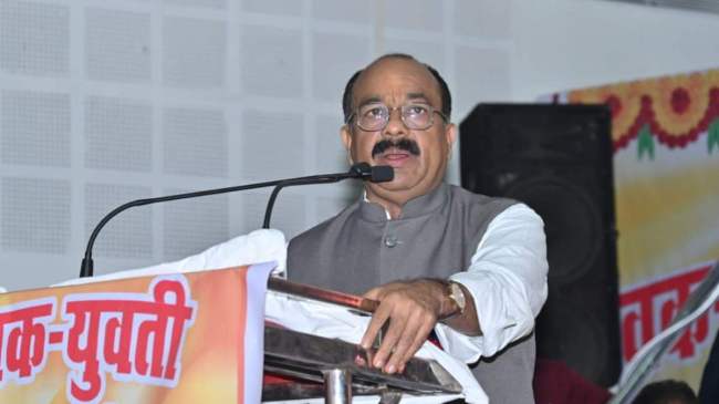 CG Deputy CM Arun Sao Targets Congress CG Deputy CM Arun Sao Targets Congress