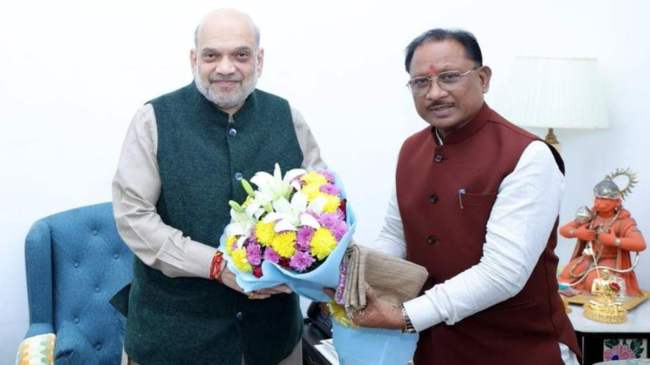 CM Vishnudev Sai Big Claims on Naxal-free Chhattisgarh CM Vishnudev Sai Big Claims on Naxal-free Chhattisgarh