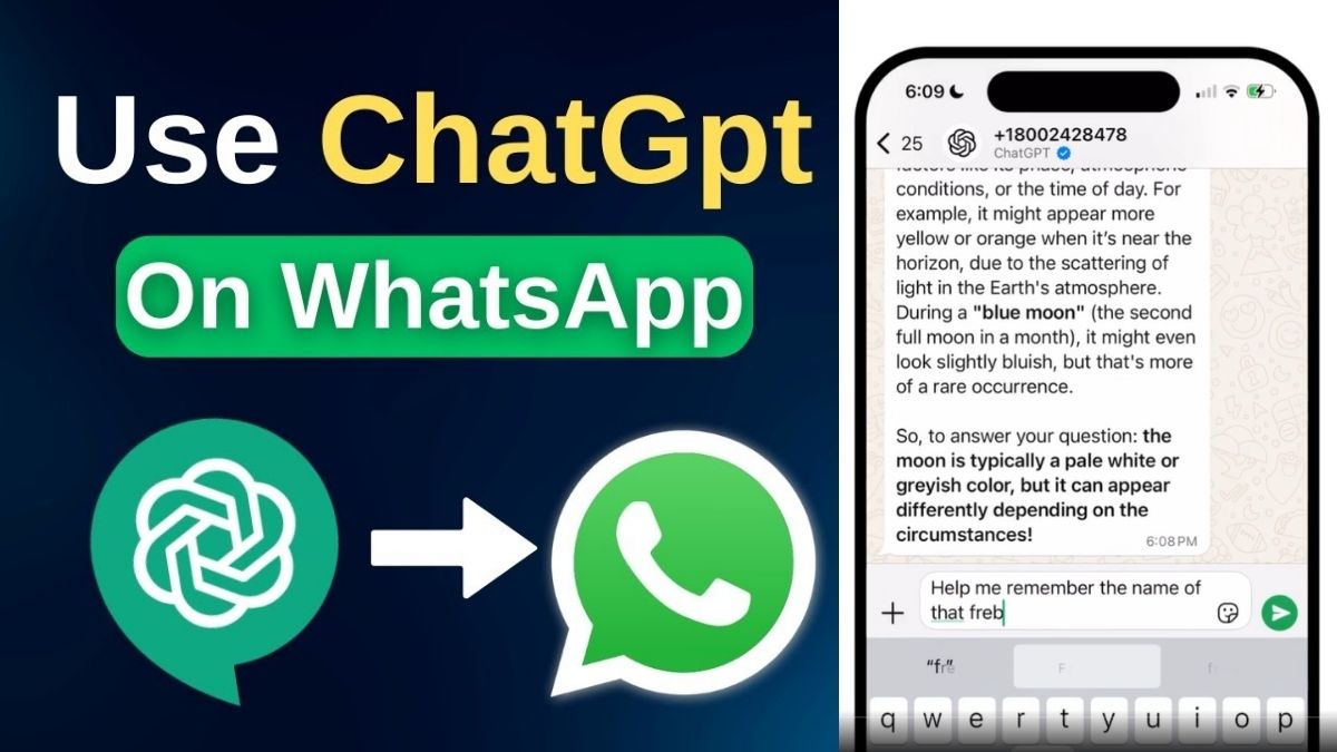 ChatGPT on WhatsApp How to Use