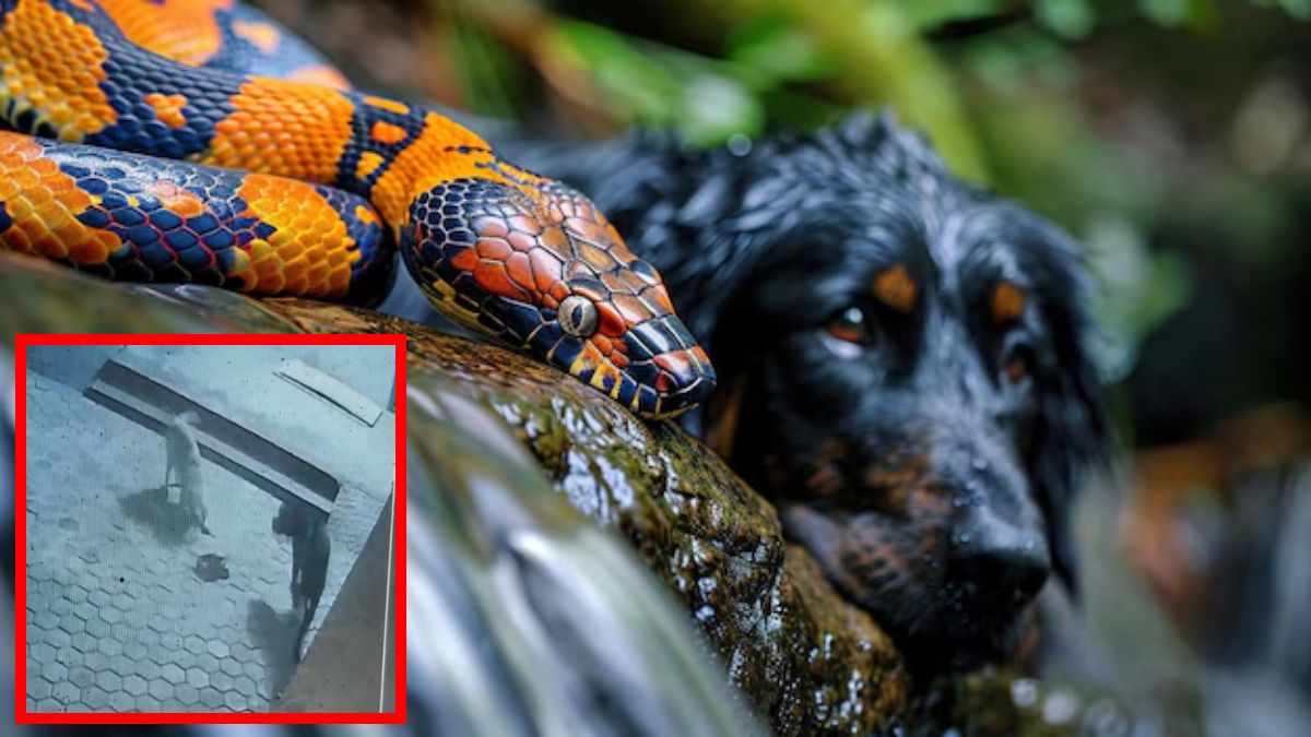 Dogs Fight With King Cobra