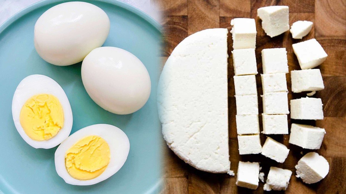 Egg VS Paneer