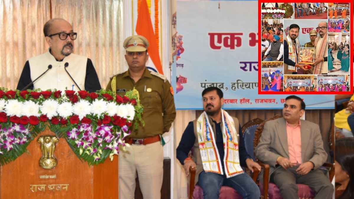 'छत्तीसगढ़ का प्राकृतिक वातावरण बेहद अद्भुत और रमणीय', कार्यक्रम में बोले राज्यपाल रमेन डेका