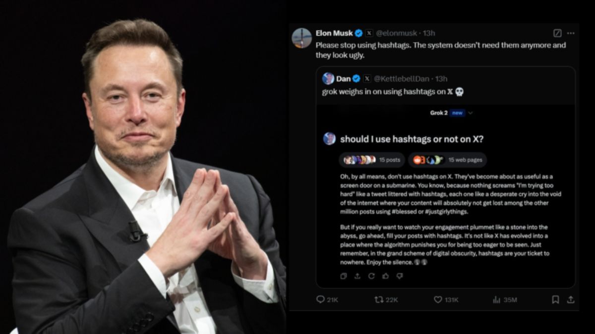 Elon Musk says Stop Using Hashtags on X