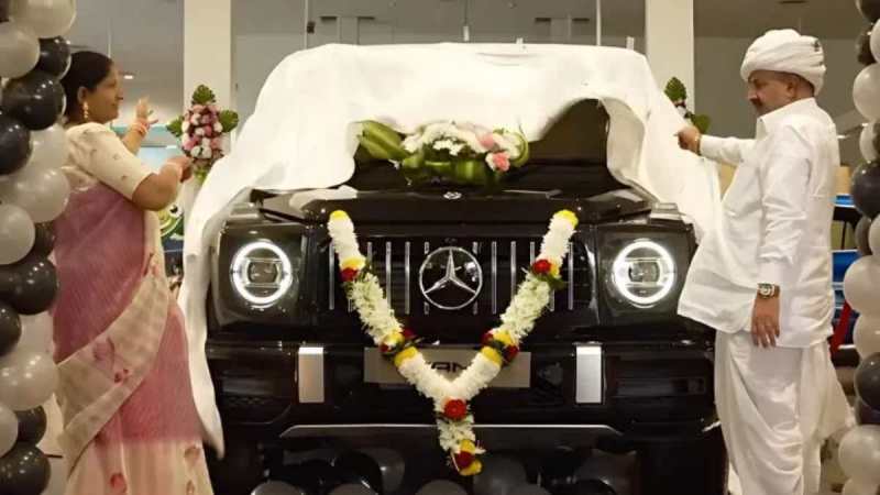 Farmer 3 Crore Mercedes Benz