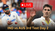 IND vs AUS 3rd Test Day 2