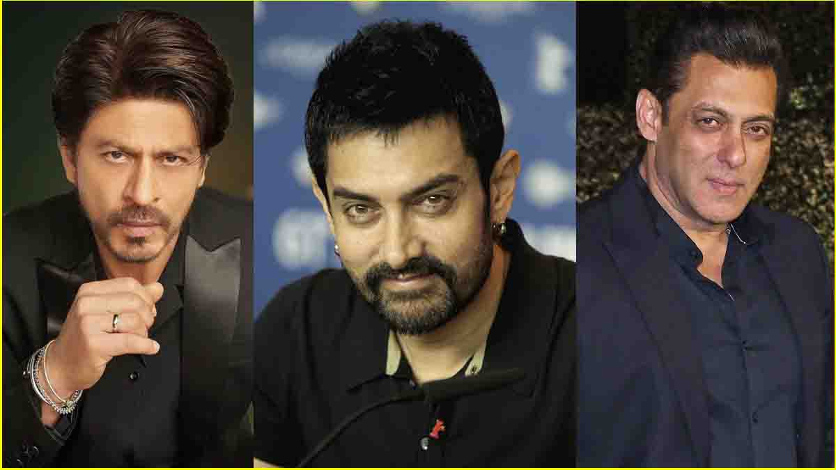 Shahrukh Khan, Salman Khan, Aamir Khan