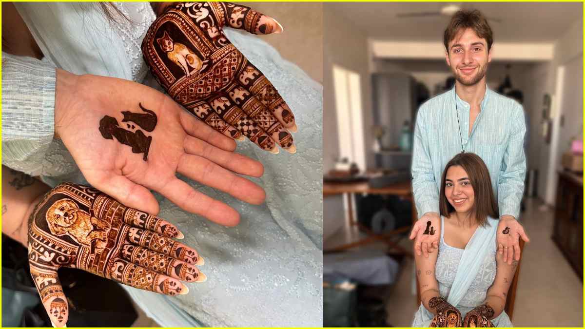 Aaliyah Kashyap Shane Gregoire Mehendi Ceremony