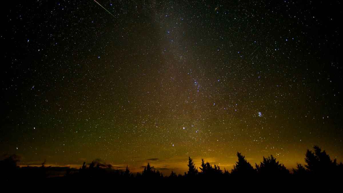 Meteor Shower in India