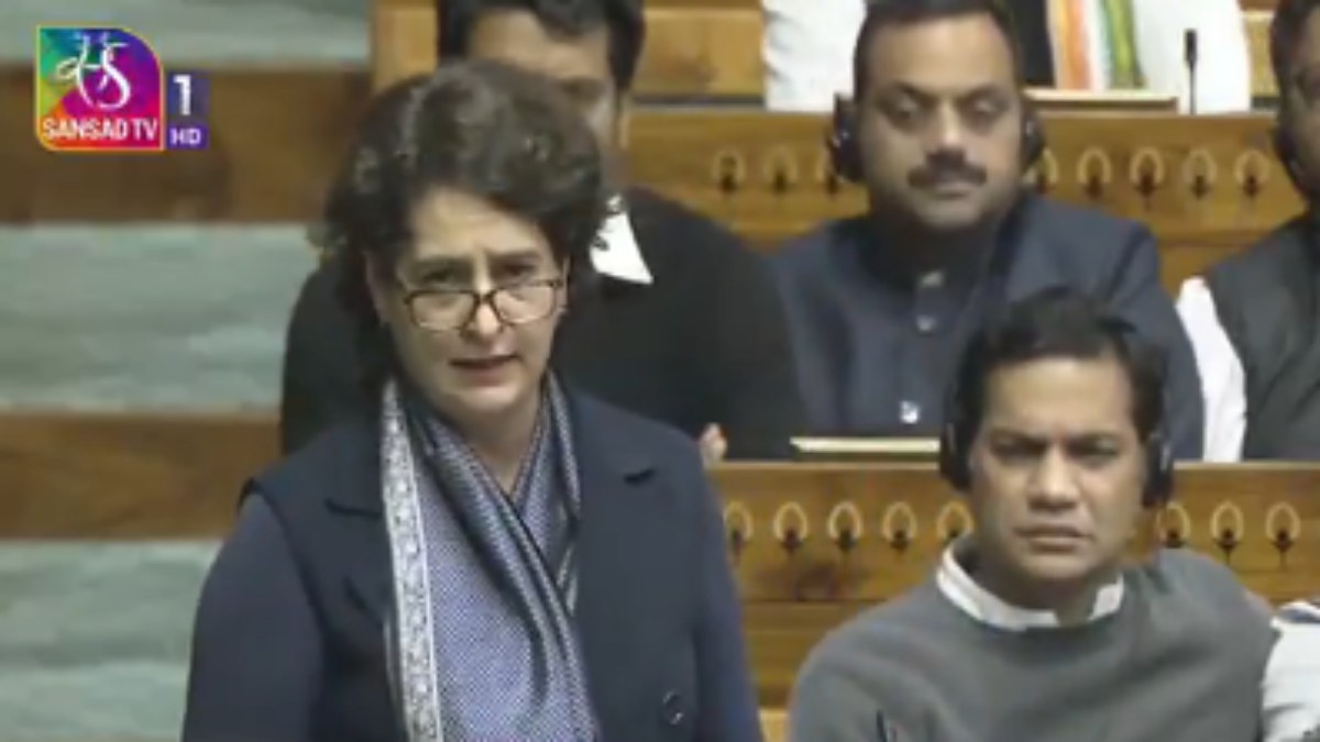 Priyanka Gandhi Speech on Samvidhan Pe Charcha