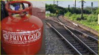 Pune Gas Cylinder found on Railway Track