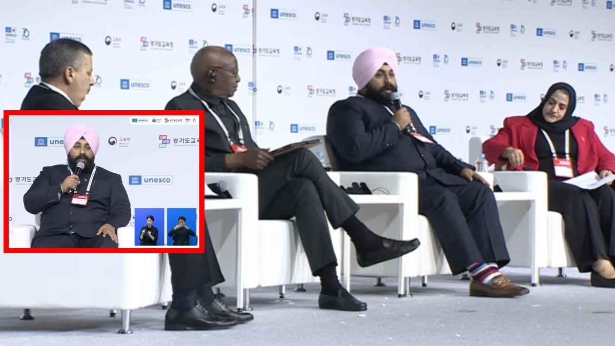 कोरिया में यूनेस्को फोरम में दिखाया गया पंजाब का शिक्षा मॉडल, कैबिनेट मंत्री ने गिनाईं खूबियां