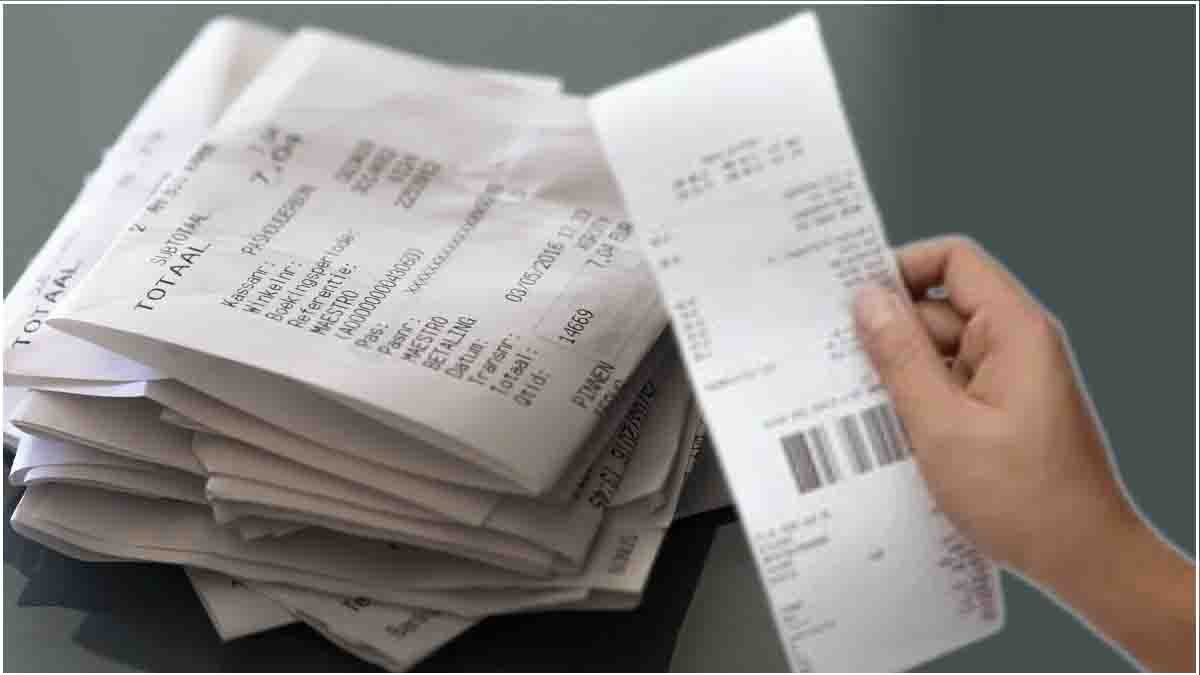 Is touching receipts bad for you