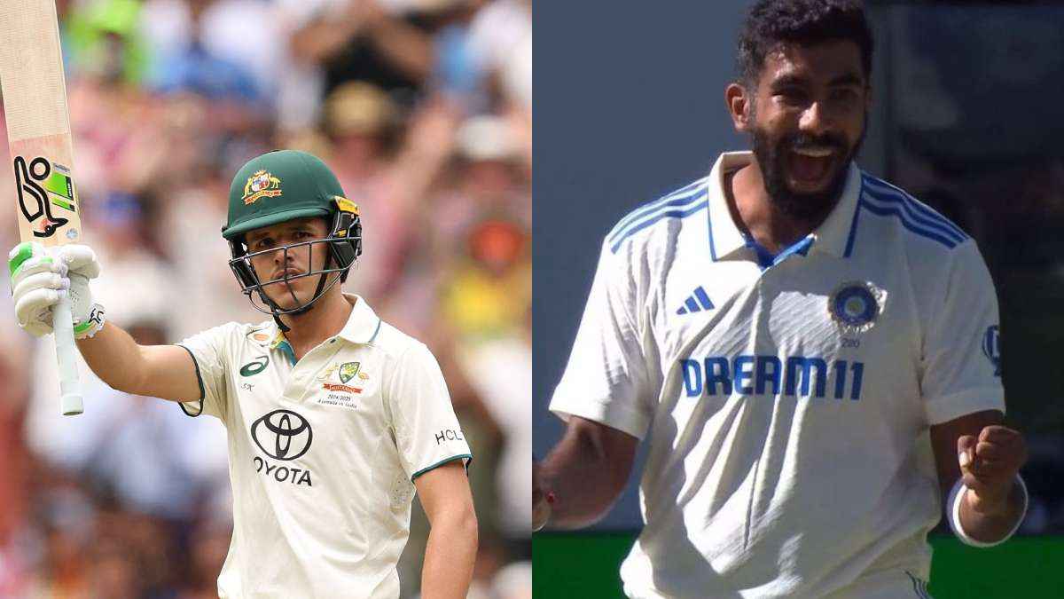 Sam Konstas Jasprit Bumrah