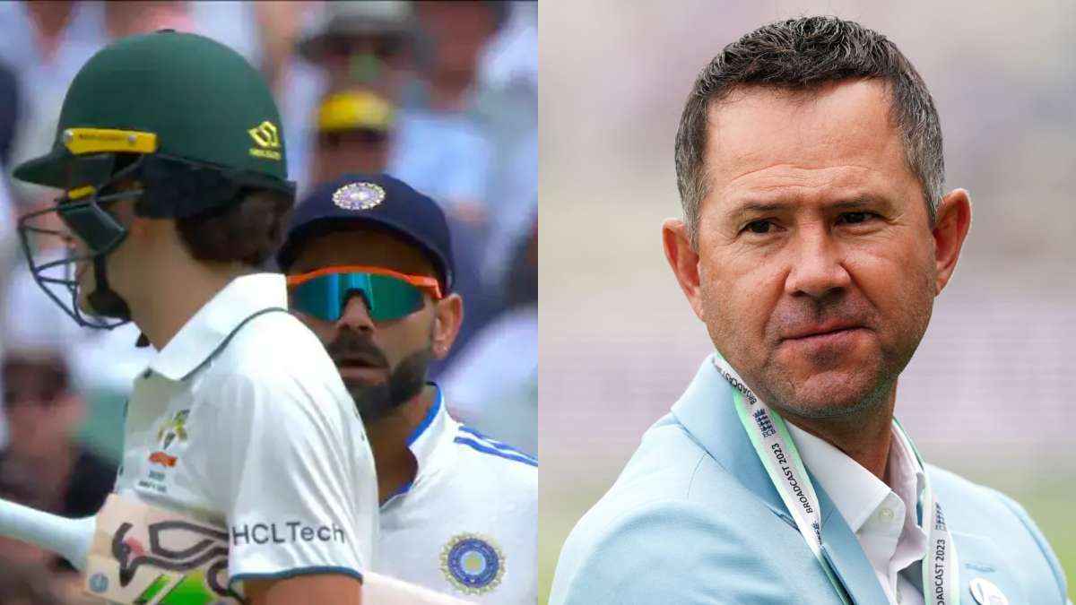 Sam Konstas Virat Kohli Ricky Ponting