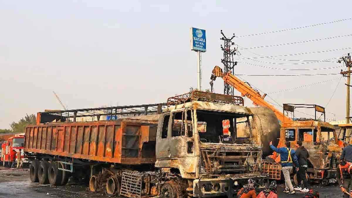 Tanker Blast