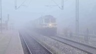 Train Running Late Due to Fog