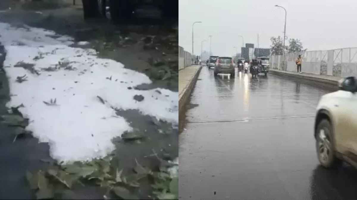 UP के 20 शहरों में जोरदार बारिश, नोएडा में ओले गिरे, जानें अगले 3 दिन कैसा रहेगा मौसम?