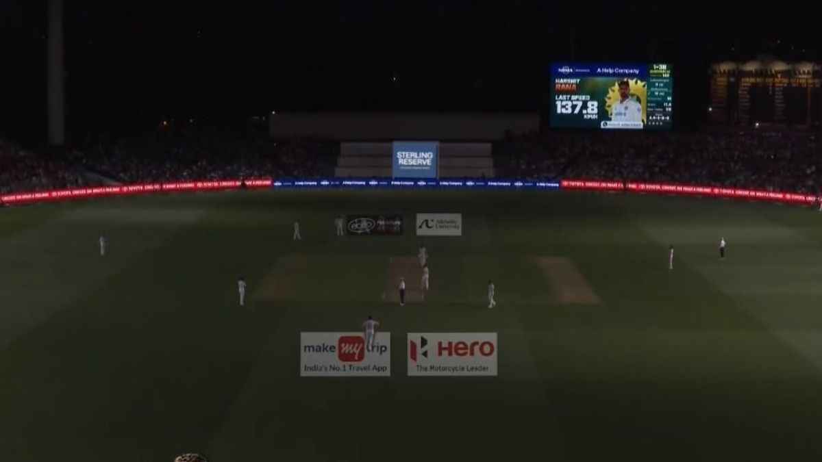 IND vs AUS: एडिलेड मैदान पर यह क्या हुआ! अचानक छा गया घनघोर अंधेरा, रोकना पड़ा खेल