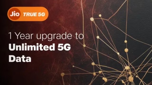 Jio unlimited 5G data