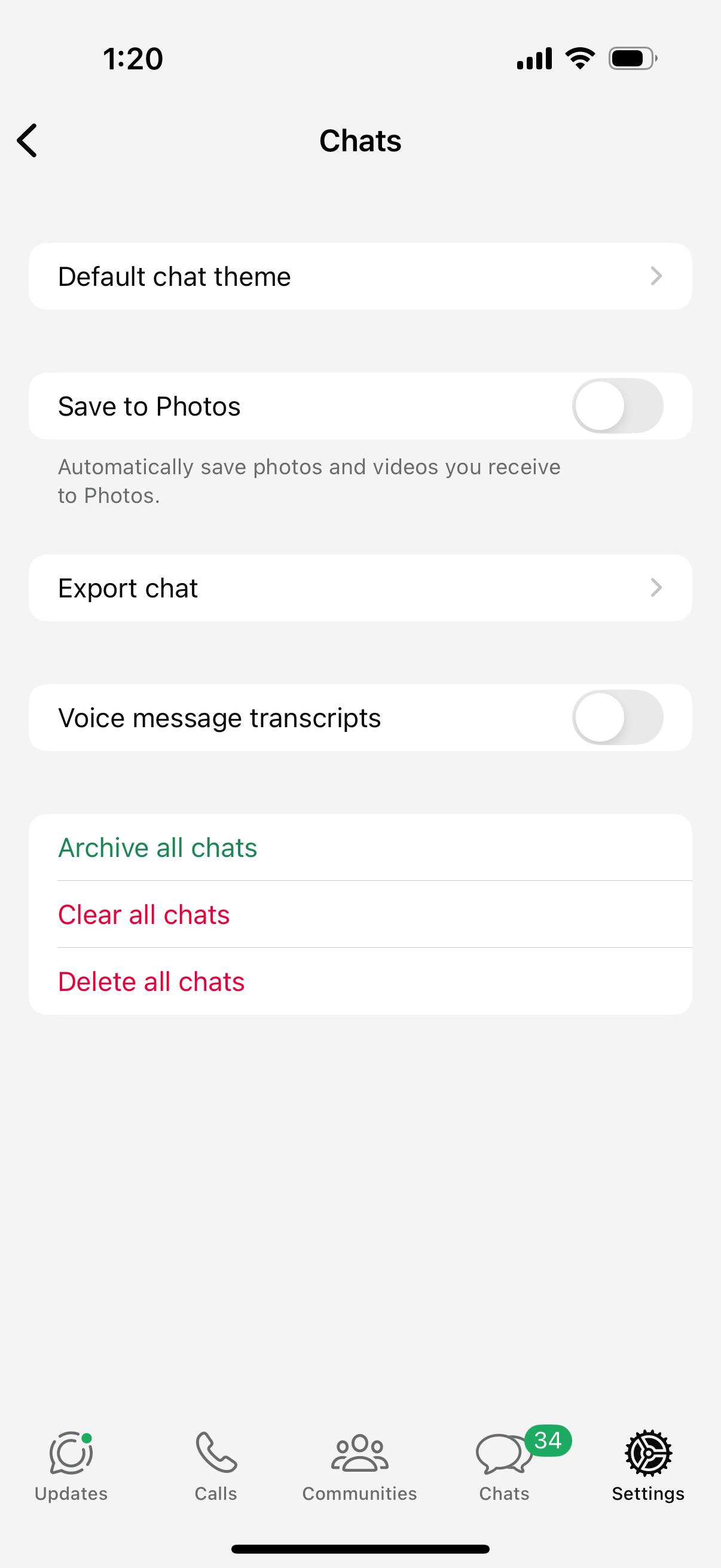 How to Change WhatsApp Green Theme