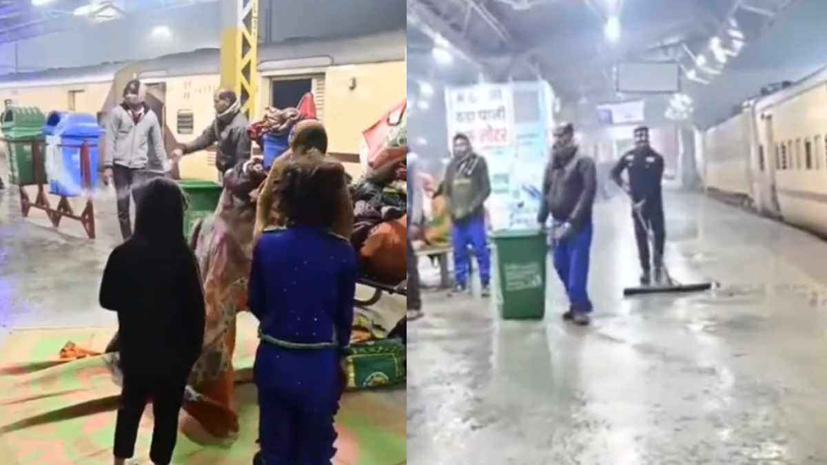 lucknow railway station viral video