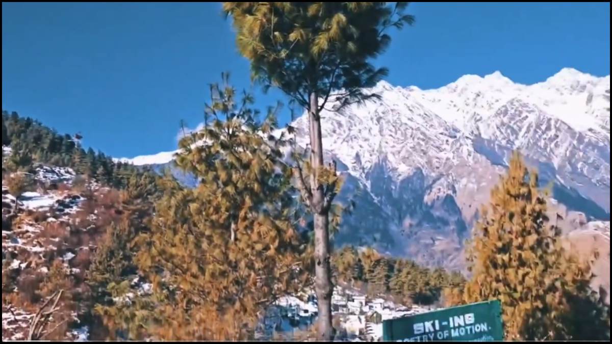 snowfall in auli-1-2-3-4