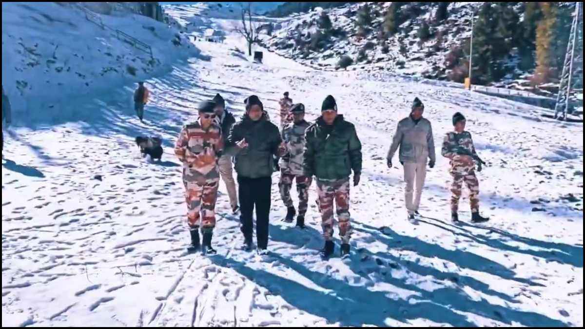 snowfall in auli