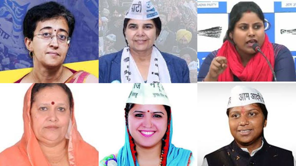 Atishi, Arvind Kejriwal, Delhi Assembly Elections 2025, AAP women candidates 2025, Rakhi Birlan, Vandana Kumari, Pramila Tokas