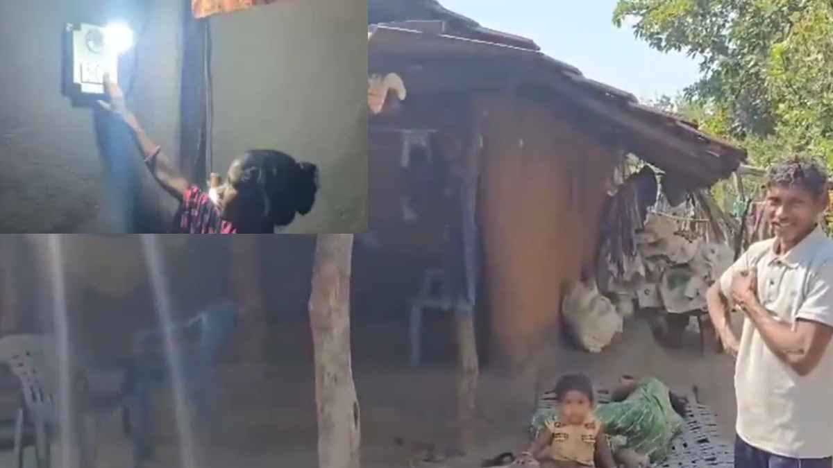 इस गांव में पहली बार पहुंची बिजली
