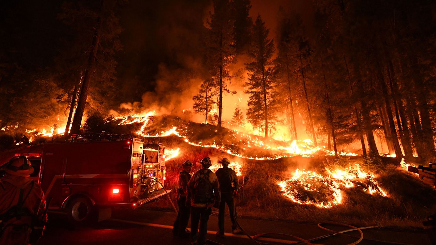 US California Los Angeles Wildfire