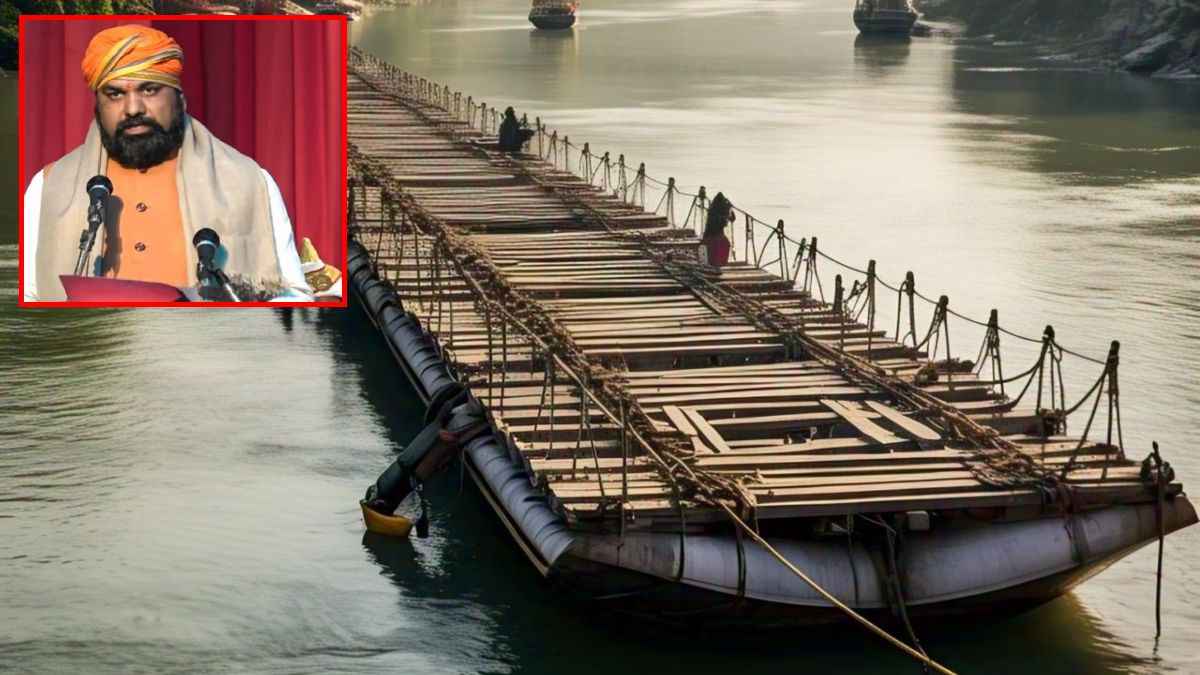 3 Pontoon Bridges Build On Ganga And Kosi Rivers 3 Pontoon Bridges Build On Ganga And Kosi Rivers: